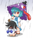 __tatara_kogasa_and_kijin_seija_touhou_drawn_by_un