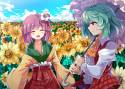 __kazami_yuuka_and_hieda_no_akyuu_touhou_drawn_by_