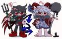 __houjuu_nue_and_toutetsu_yuuma_touhou_drawn_by_zu